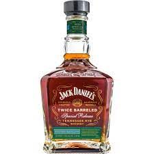 Jack Daniels Heritage Barrel Rye &quot;Twice Barreled&quot; 2023 Special Release 750ML