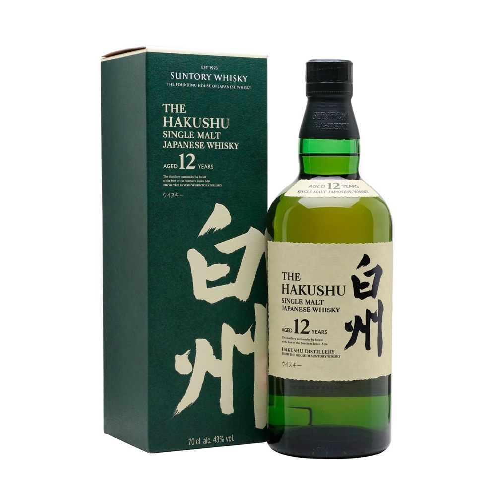 Hakushu Single Malt 12  Year 750ML