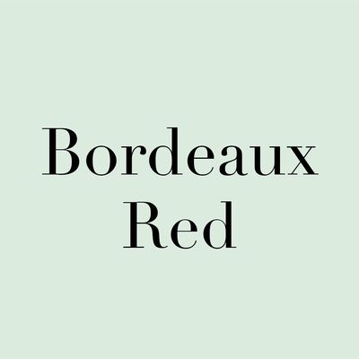 Bordeaux Red