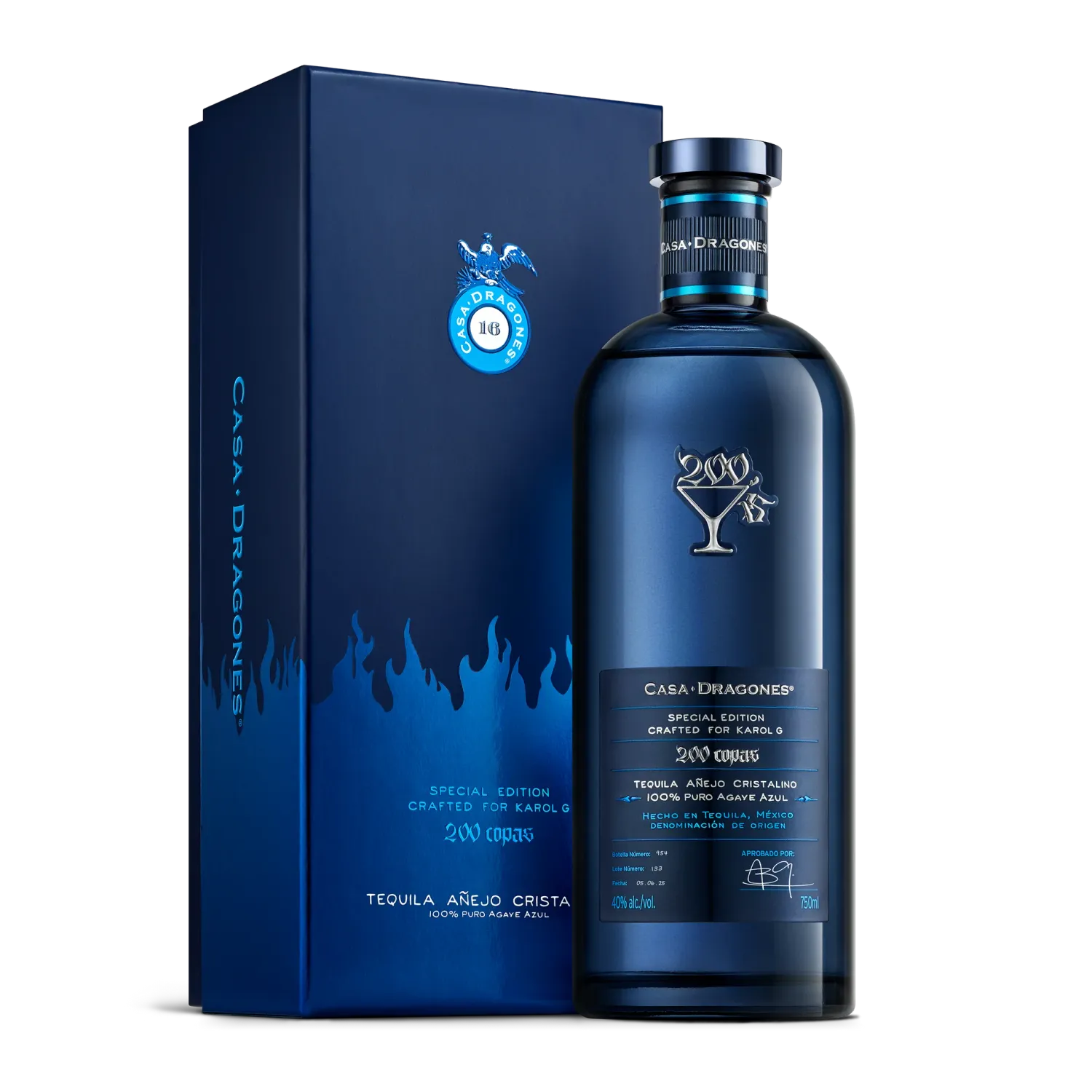 Casa Dragones Tequila Anejo Cristalino 750ML