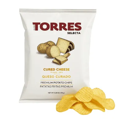 Torres Spanish Cured Cheese Potato Chips 1.76Oz