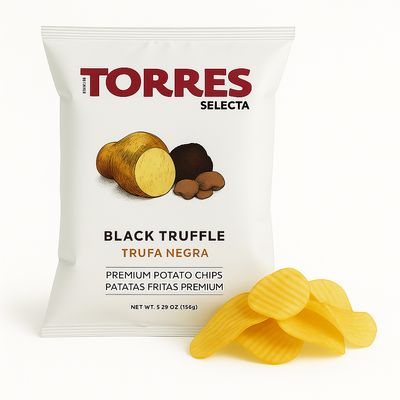 Torres Black Truffle Potato Chips 1.41Oz
