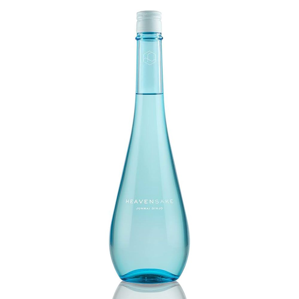 Heavensake Junmai Ginjo Sake, Label Azur Assemblage by Regis Camus 750ML