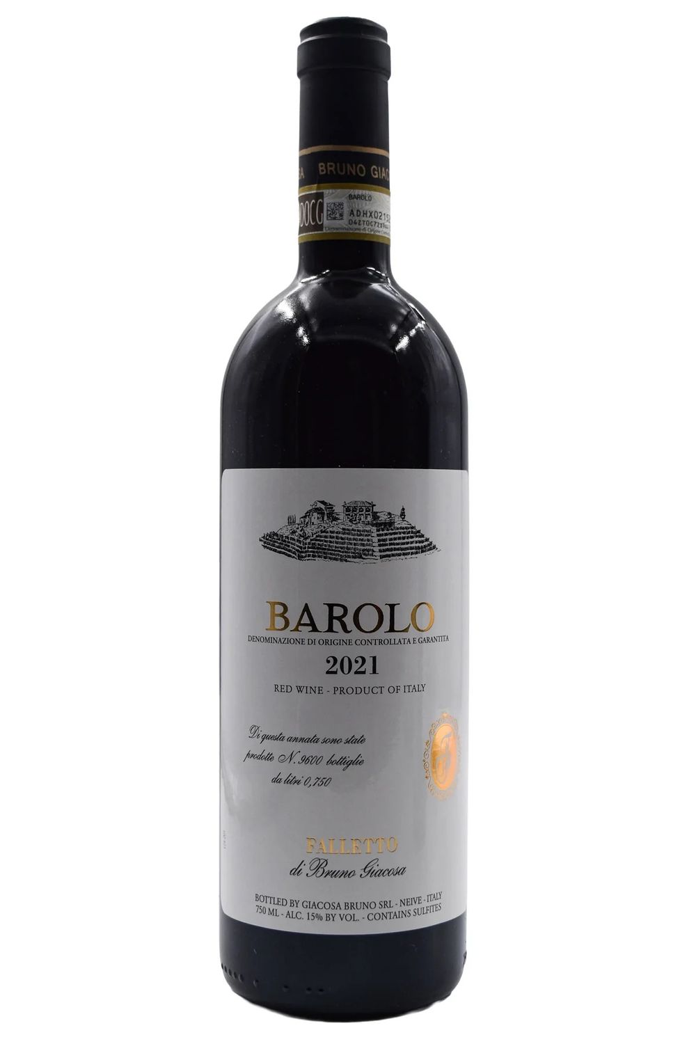 2021 Bruno Giacosa Barolo, Piedmont - 750m