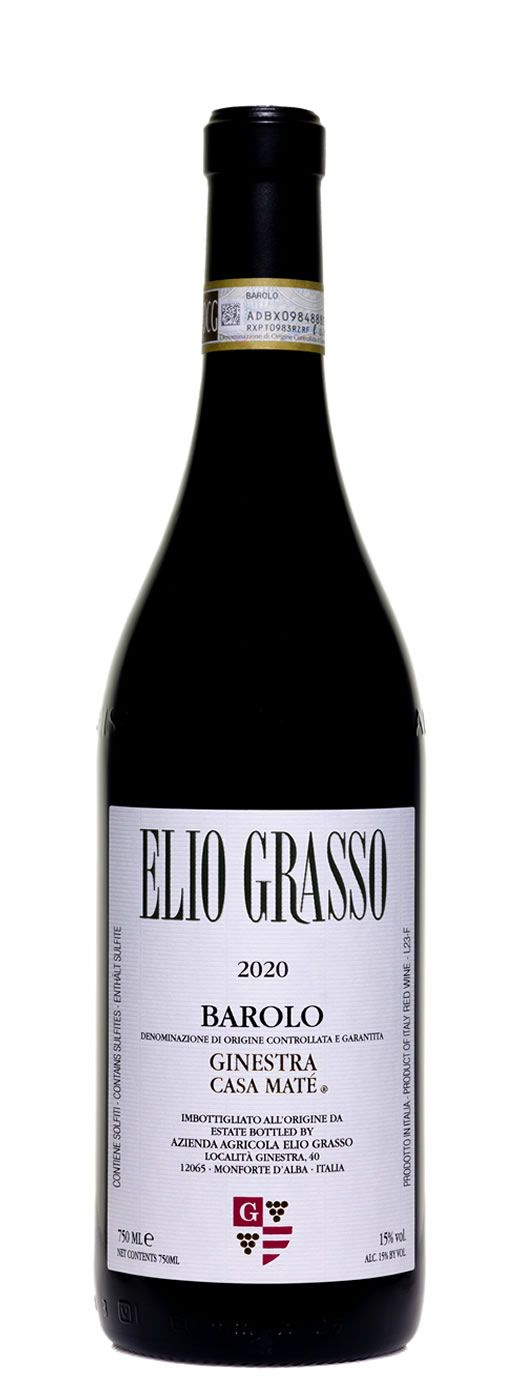 Elio Grasso, Langhe Barolo 'Ginestra Casa Mate' 2020 750ML