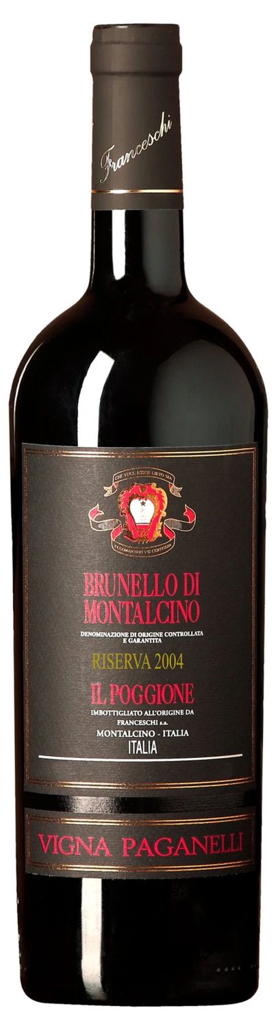 (2004) Il Poggione Brunello Di Montalcino Riserva Vigna Paganelli 2004 750ML