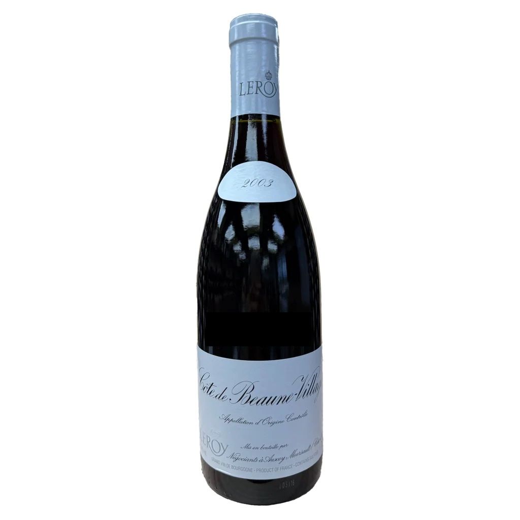 2003 Maison Leroy, Côte-de-Beaune Villages Rouge, Burgundy - 750ML