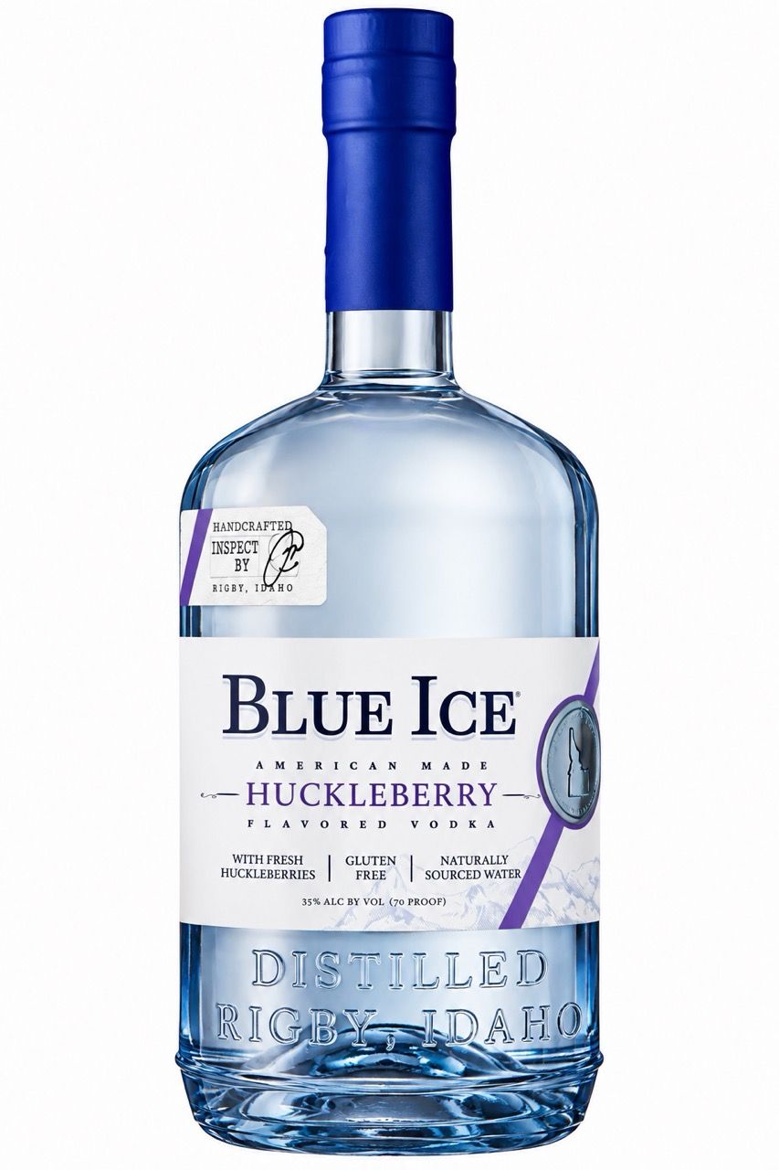 Blue Ice, Huckleberry Vodka - 1.75L