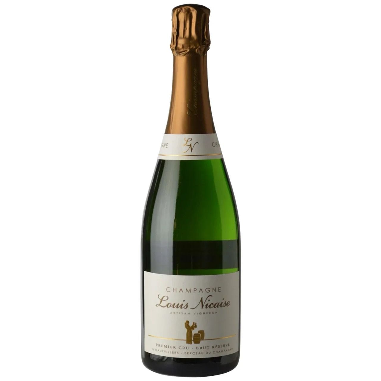 NV Louis Nicaise, Premier Cru Brut Reserve, Hautvillers, Champagne - 750ML