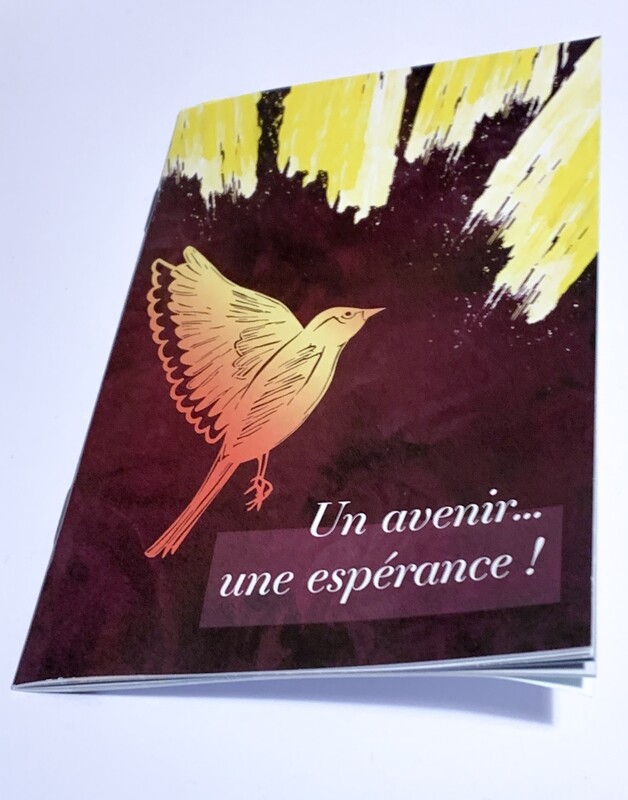 " Un Avenir... une espérance "      :    1 exemplaire + envoi
