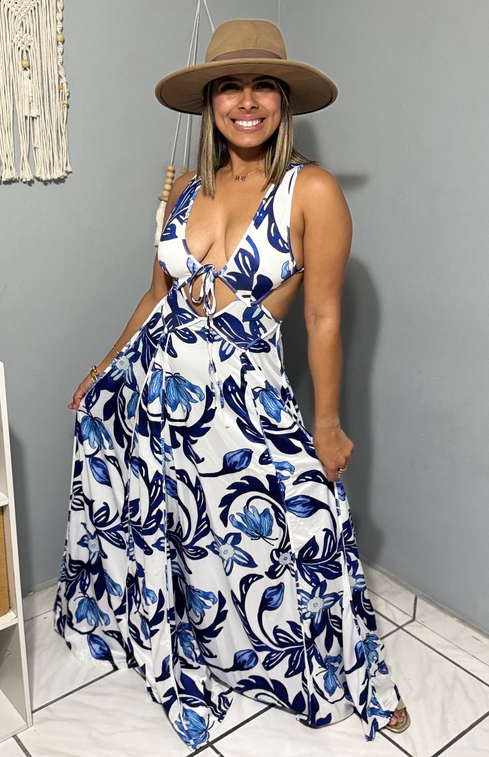 Bohemian Flower Dress