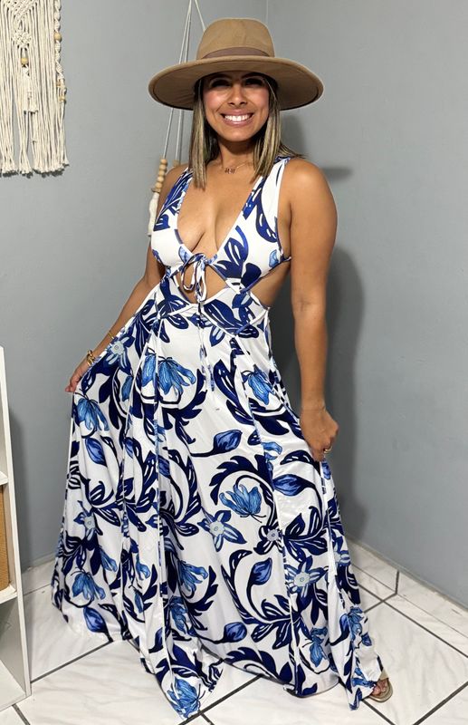 Bohemian Flower Dress