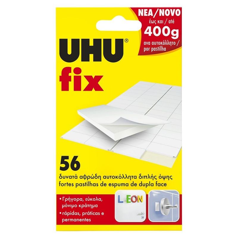 Adesivo Dupla-Face Forte UHU Fix