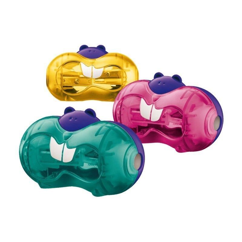 Afia Maped Croc Croc Twist 2 Furos, Cor: Azul