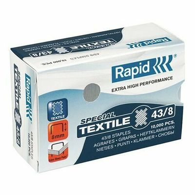 Agrafos Rapid Têxtil nº43/8