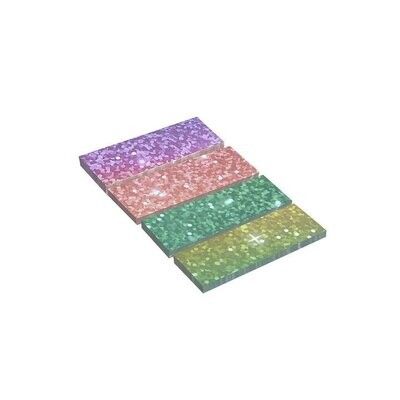 Bloco Notas Aderentes Pontus 701 Glitter 4x25x74mm.