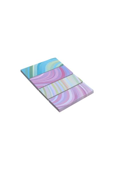 Bloco Notas Aderentes Pontus 701 Rainbow 4x25x74mm.