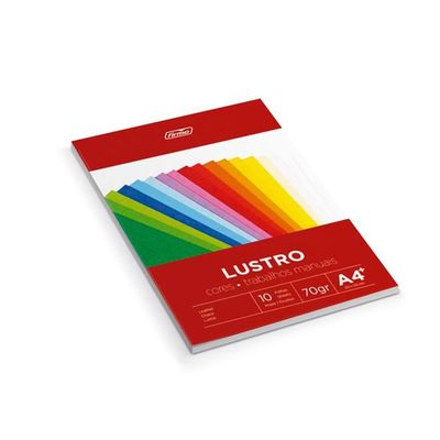 Bloco Papel Lustro Firmo A4