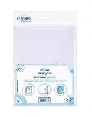 Bolsa Dupla A5 p/ Caderno Intelig​. Carchivo Ingeniox