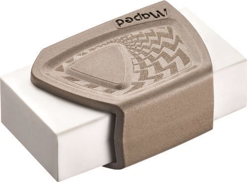 Borracha Maped Smiling Planet Branca c/ Proteção