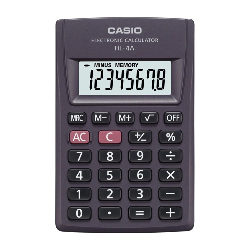 Calculadora de Bolso HL-4A C/8 DÍGITOS