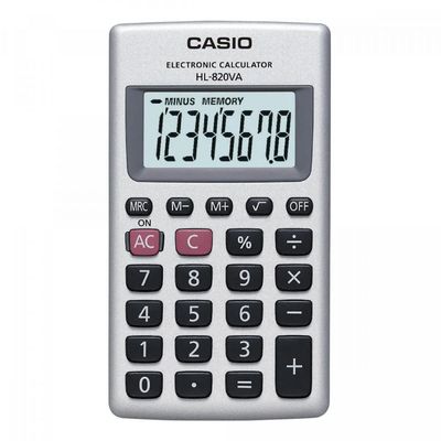 Calculadora de Bolso HL-820VA C/8 DÍGITOS