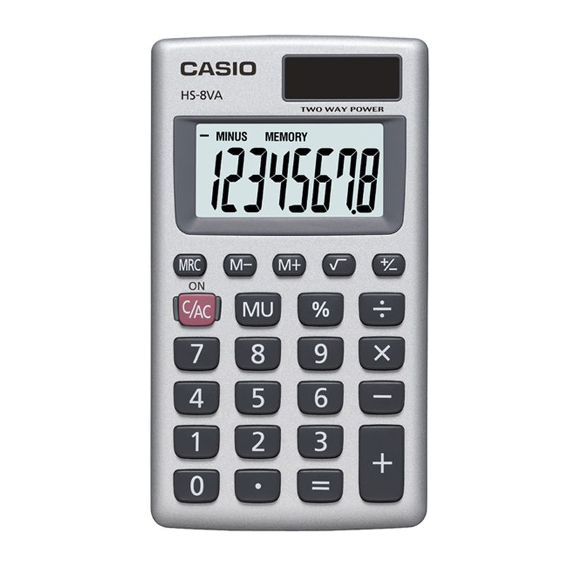 Calculadora de Bolso HS-8VA C/8 DÍGITOS