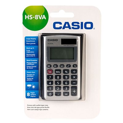 Calculadora de Bolso HS-8VA C/8 DÍGITOS