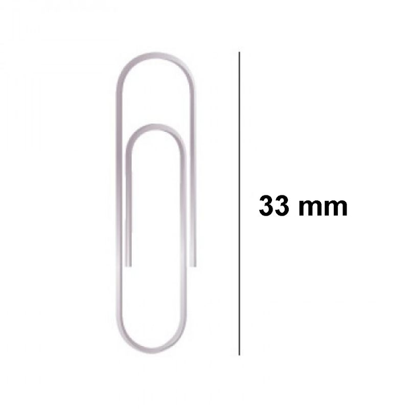 Clips Niquelados Lismania N. 4