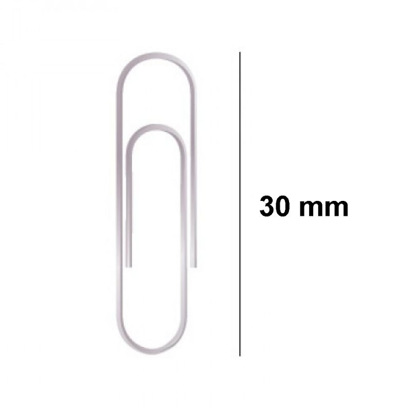 Clips Niquelados Lismania N. 3