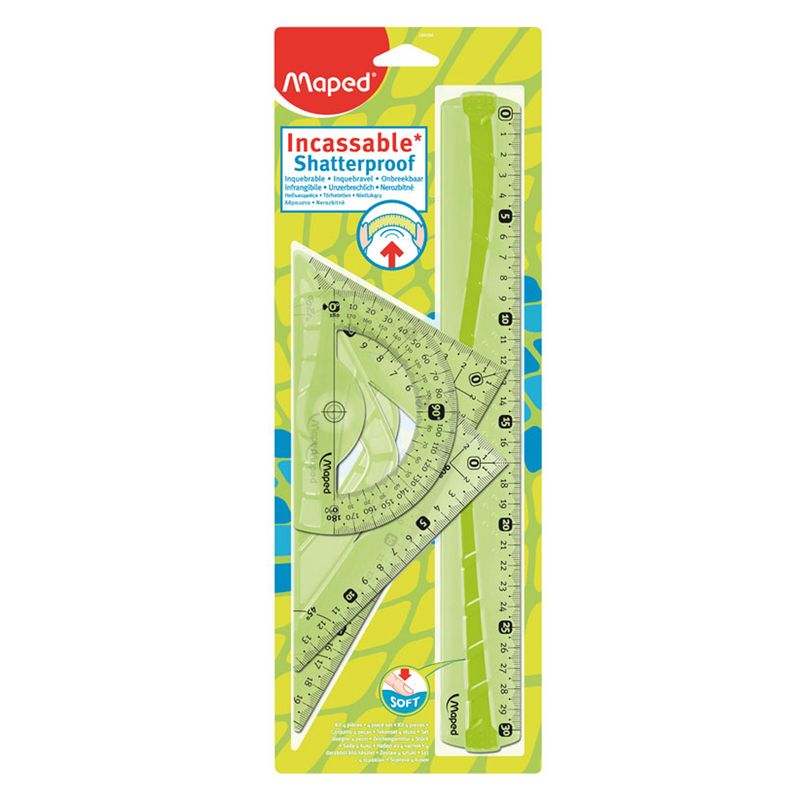 Conjunto Geometria Maped Flex 4pcs