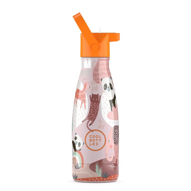 Garrafa Térmica Cool Bottles Kids Panda Gang