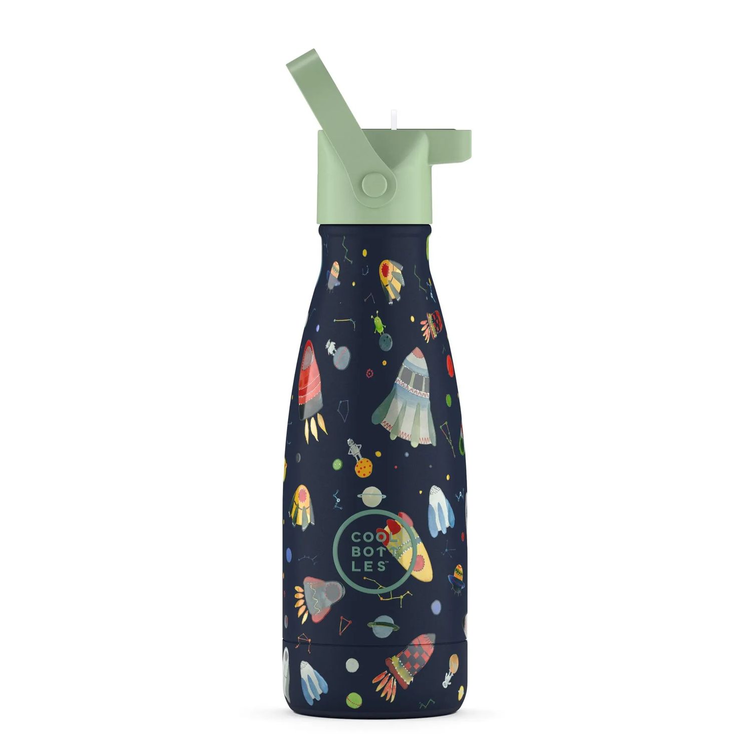 Garrafa Térmica Cool Bottles Kids Space Rockets