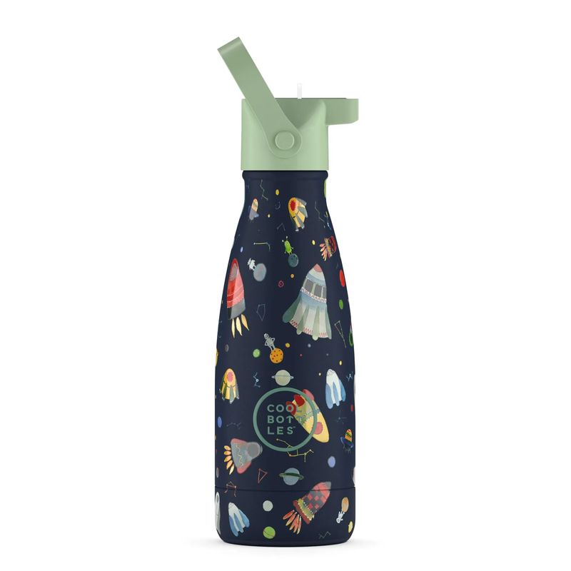 Garrafa Térmica Cool Bottles Kids Space Rockets