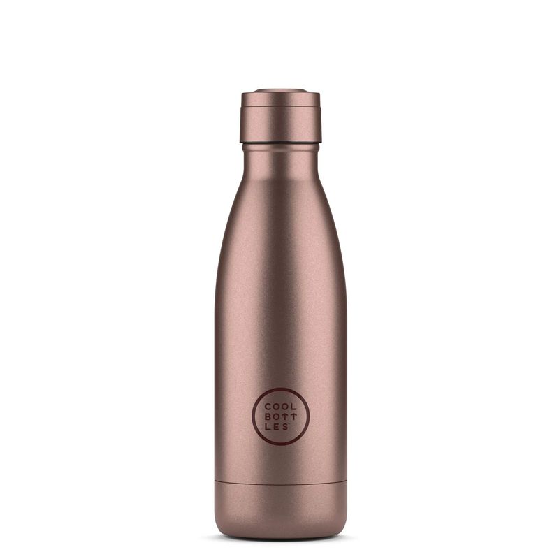 Garrafa Térmica Cool Bottles Metallic Rose