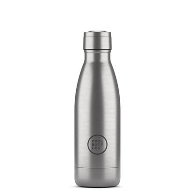 Garrafa Térmica Cool Bottles Metallic Silver