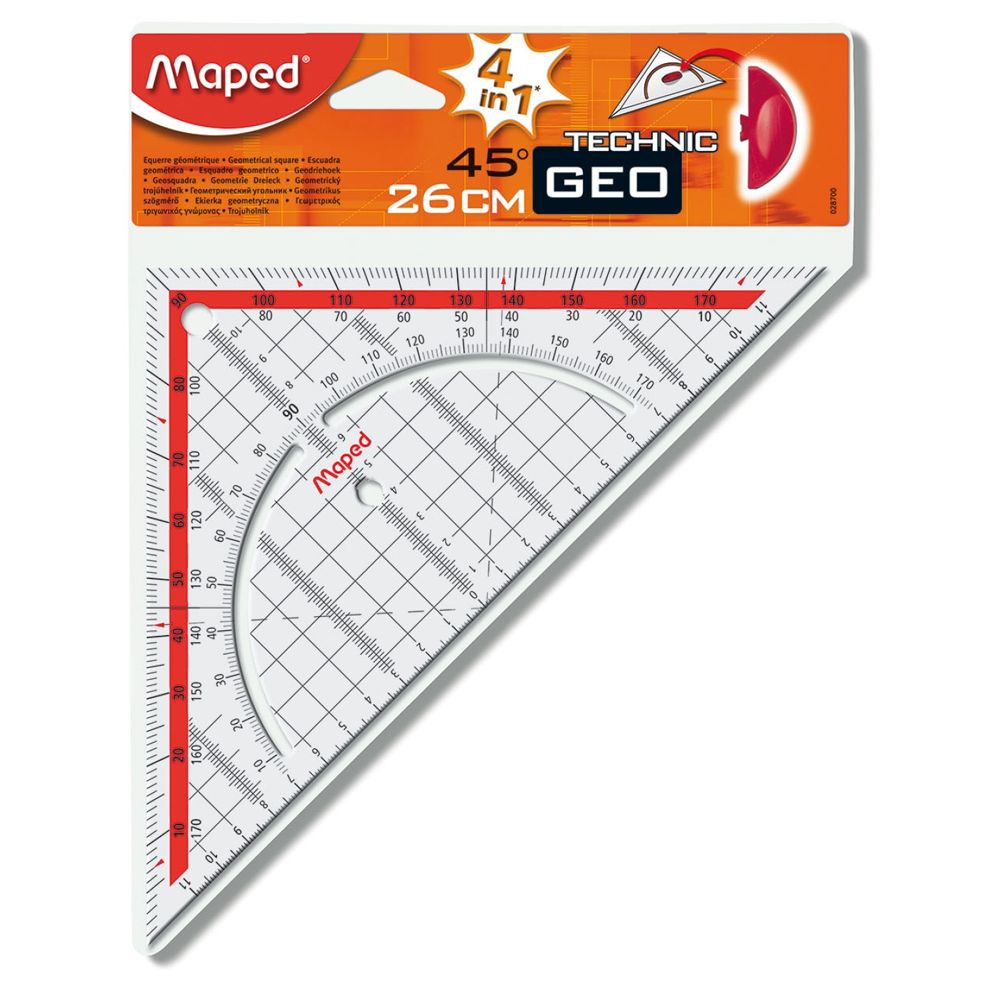 Esquadro Aristo Maped Technic 26cm.
