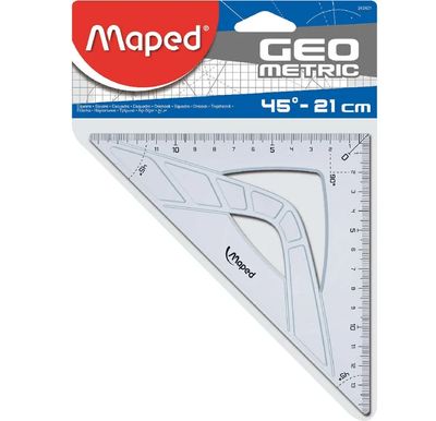 Esquadro Maped Graphic 45º-21cm