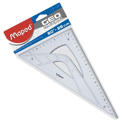 Esquadro Maped Graphic 60º-26cm