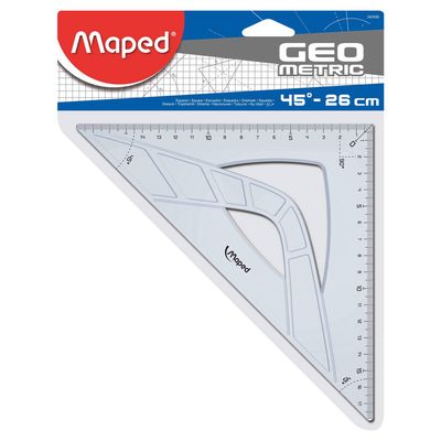 Esquadro Maped Graphic 45º-26cm