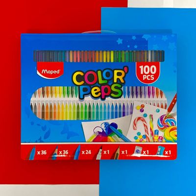Estojo Artes Maped Color Peps Kit 100