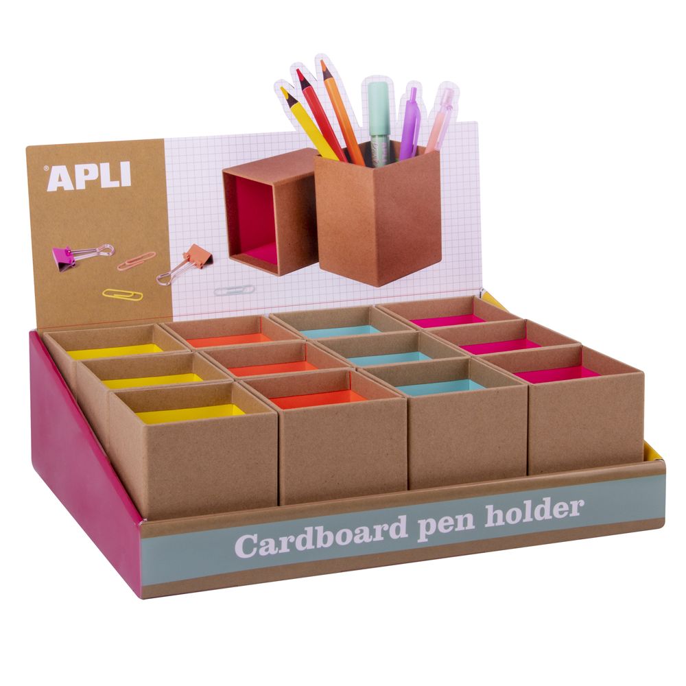 Porta-Canetas APLI Soft Fluor Kraft