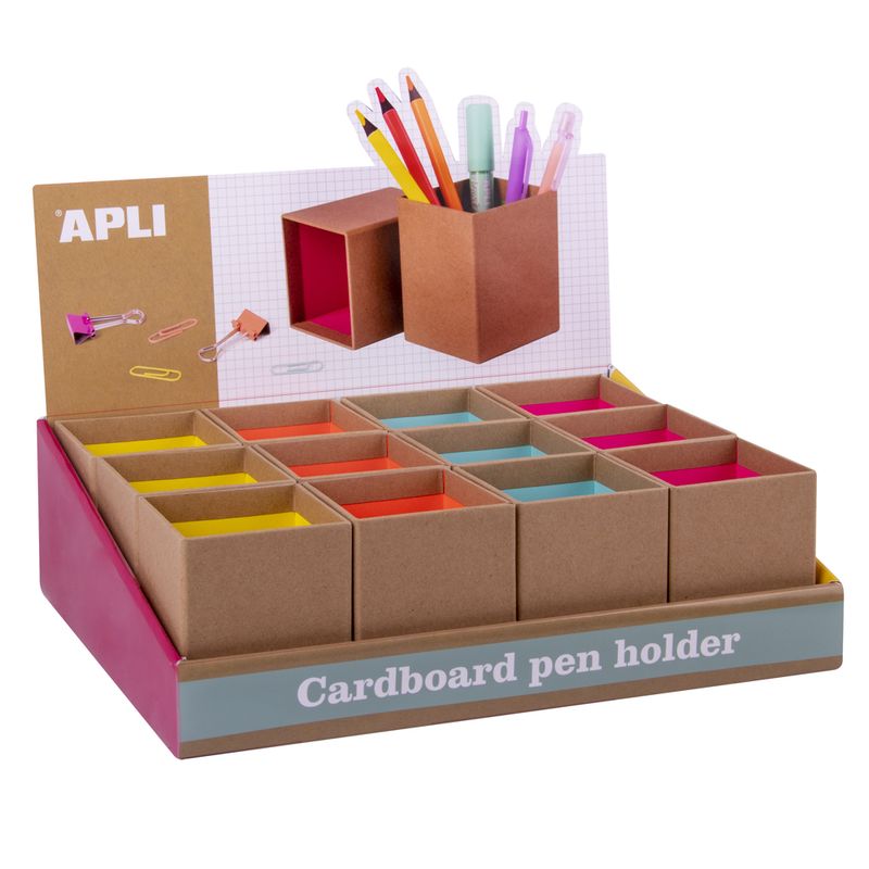 Porta-Canetas APLI Soft Fluor Kraft