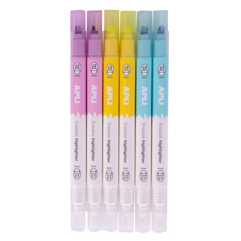 Sublinhador Fluorescente Apli Apagável
