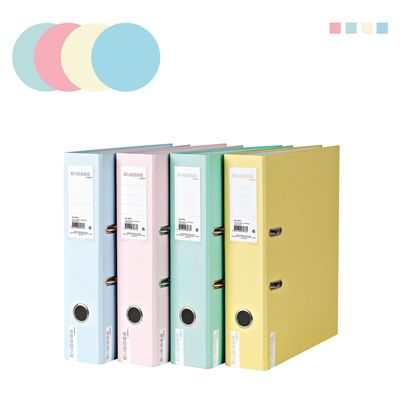 Pasta Arquivo Ancor Emboss LE A4 Pastel