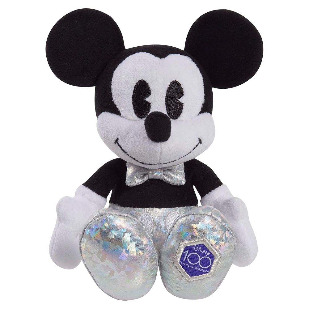 Peluche Mickey 100 Anos Disney 30cm.