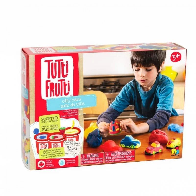 Plasticina Tutti Frutti Carros da Cidade