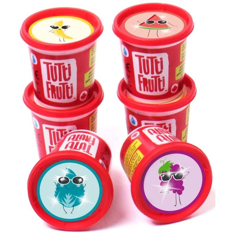 Plasticina Tutti Frutti Perfumada Glitter