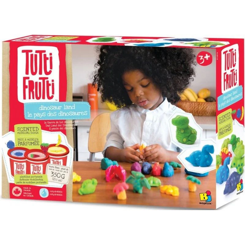 Plasticina Tutti Frutti Terra dos Dinossauros