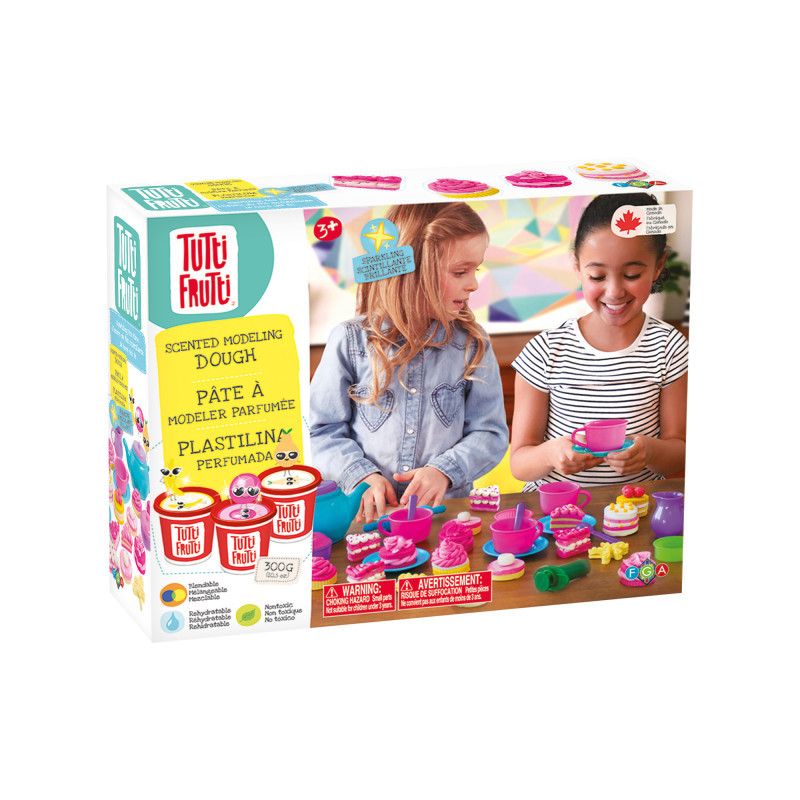 Plasticina Tutti Frutti Perfumada Kit a Hora do Chá